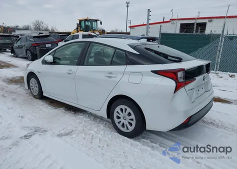 2021 Toyota Prius Le from USA, damaged, VIN JTDKAMFUXM3143680